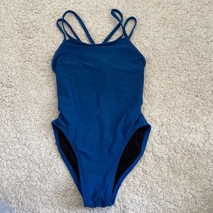 Size 26 Ocean Blue Murray Jolyn Onesie Swimsuit
